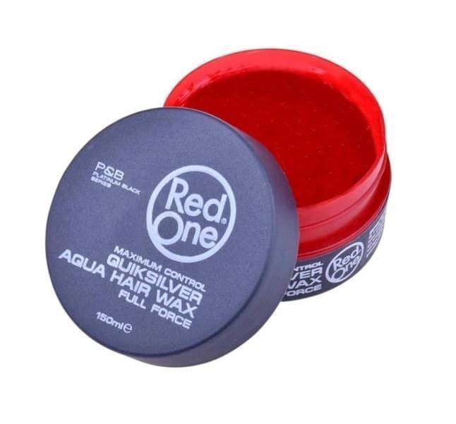 Red One Aqua Hair Wax Quiksilver Cera con brillo 150 ml - Imagen 1