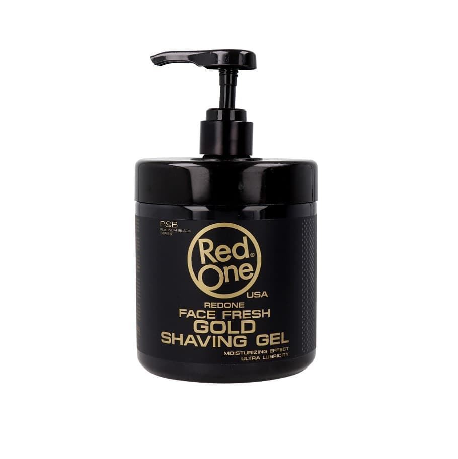 Red One Shaving Gel Gold Gel de afeitar transparente - Imagen 1