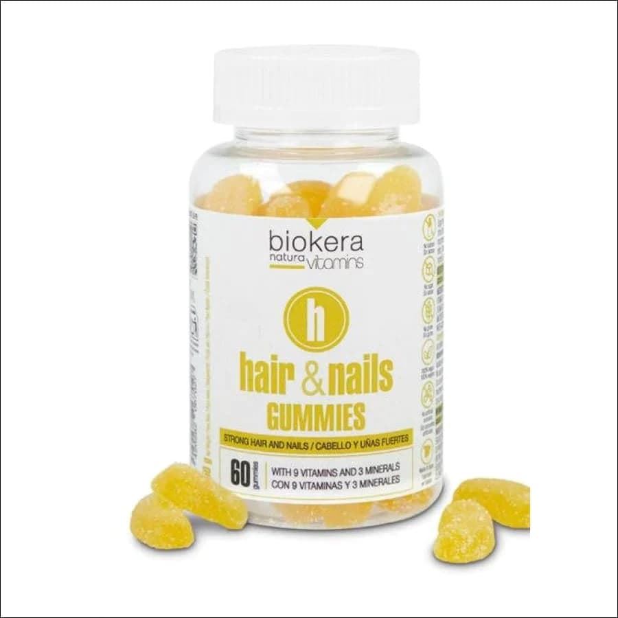 Salerm Biokera Natura Vitamins Hair&Nails Gummies Cabello y Uñas Fuertes - Imagen 1